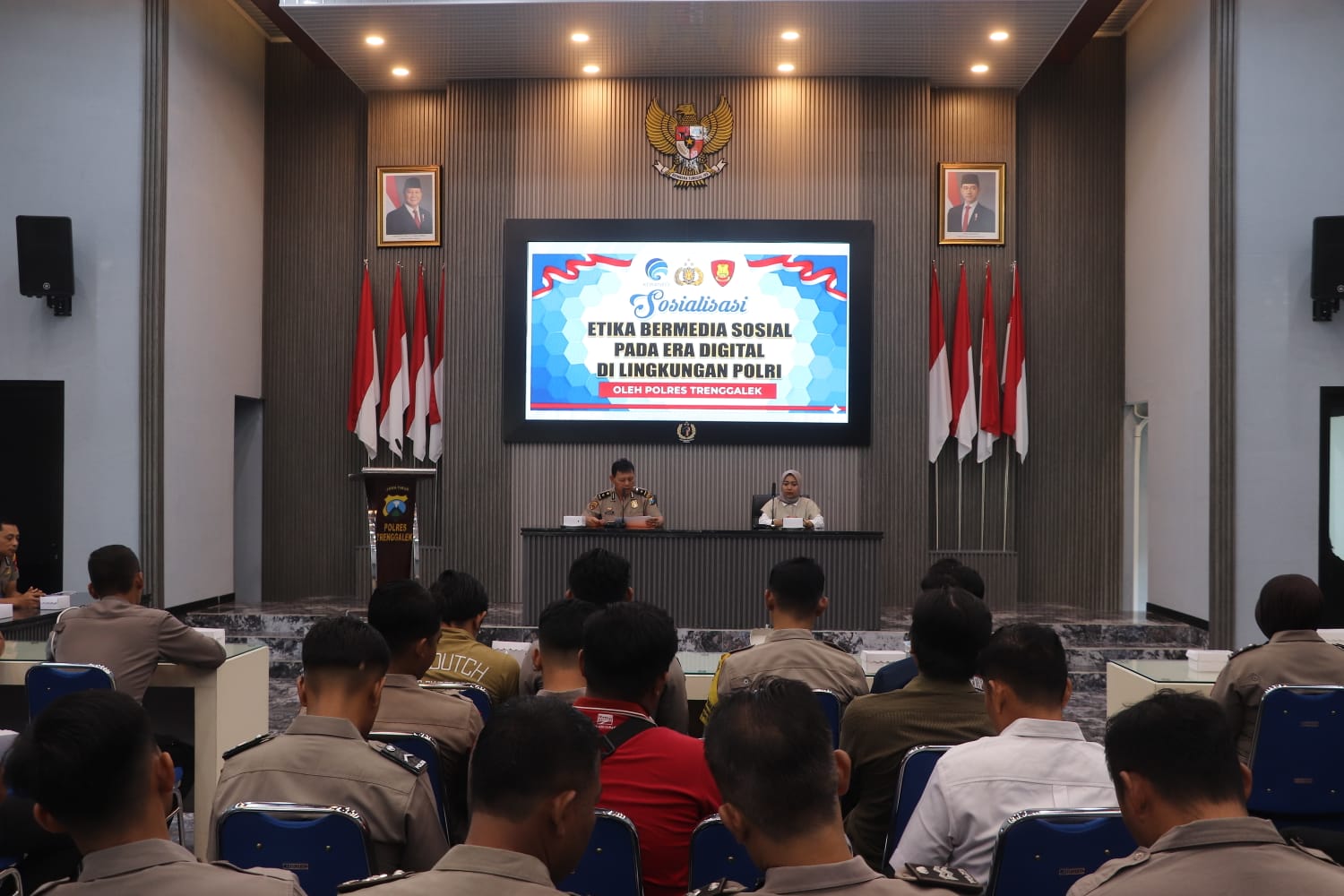 Sosialisasi Etika Bermedia Sosial, Upaya Mitasi Polres Trenggalek di Era Digital