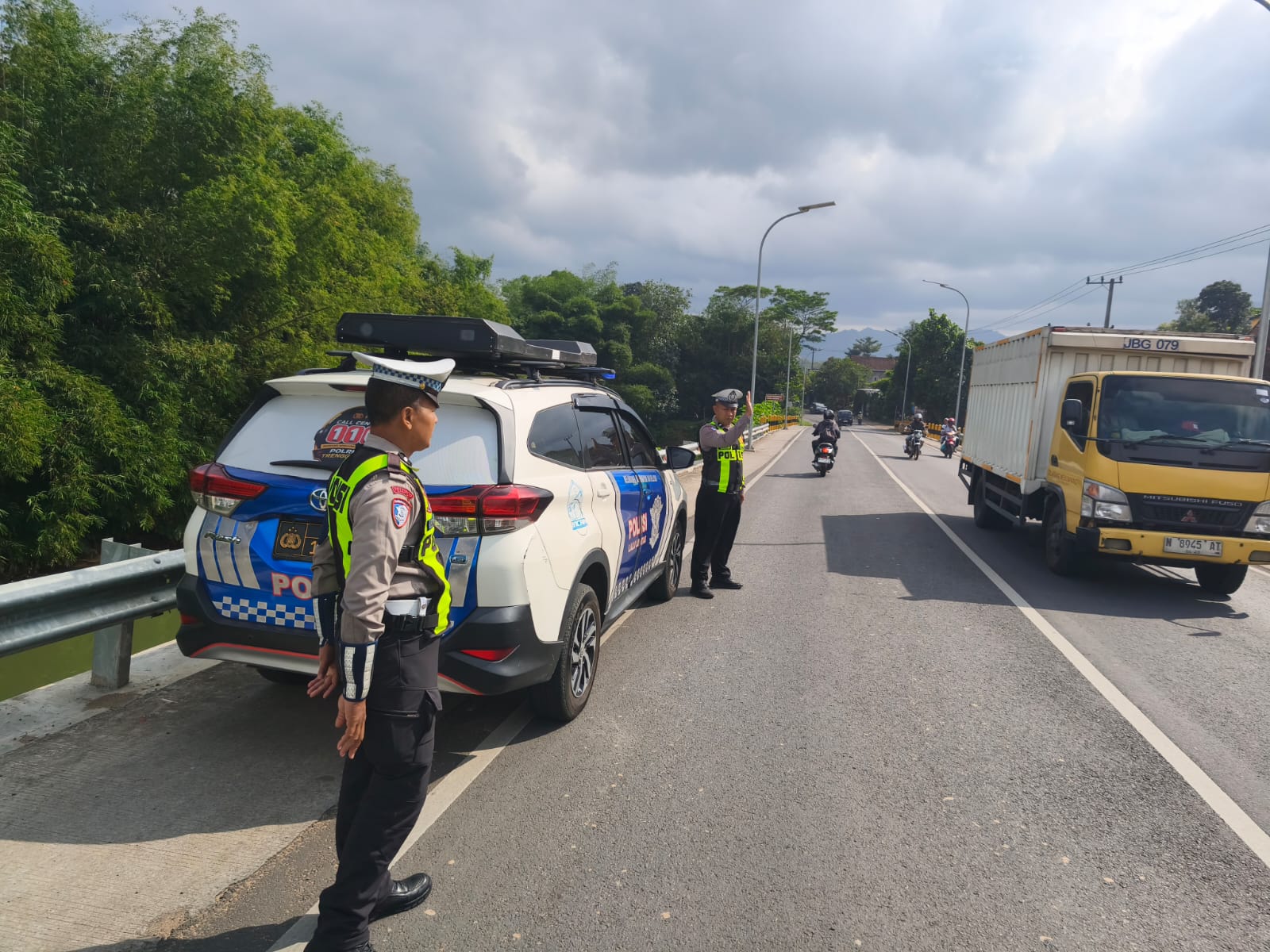 Tambah Intensitas, Polisi Trenggalek Gelar Patroli di Berbagai Lokasi Rawan