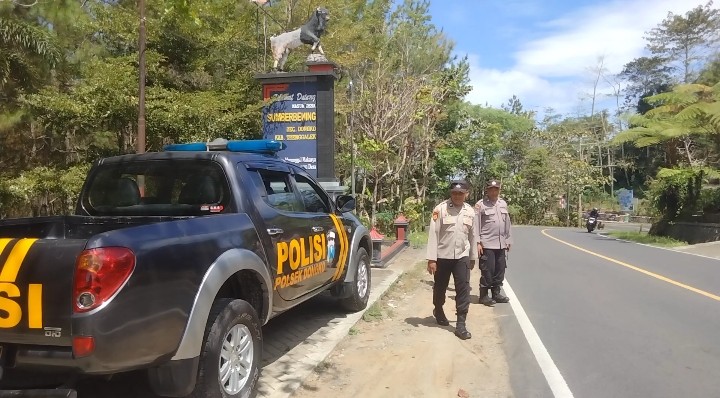 Antisipasi Karhutla, Polres Trenggalek Intensifkan Patroli Kawasan Hutan