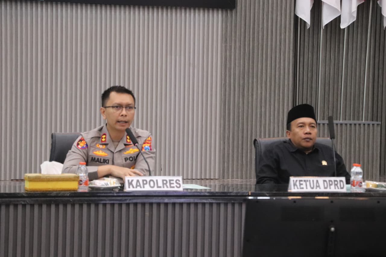 Pimpin Rakor Aman Suro, Kapolres Trenggalek Siapkan Strategi Efektif Jaga Kondusivitas