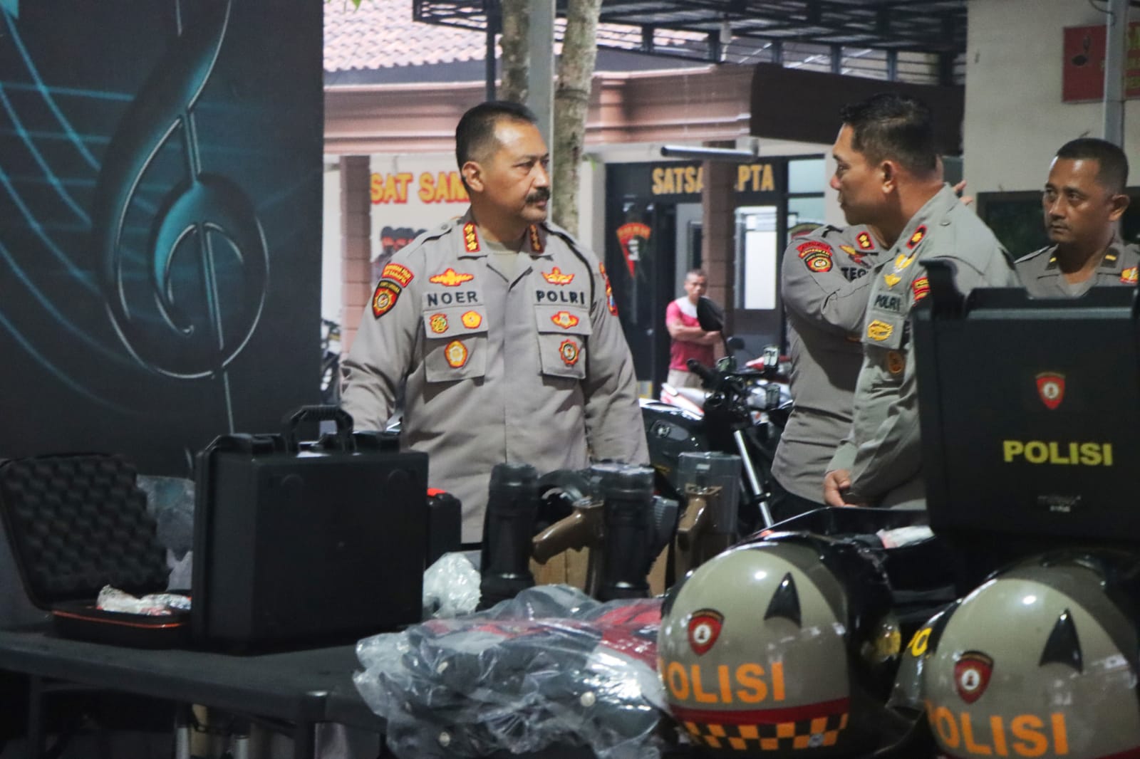 Direktur Samapta Polda Jatim Apresiasi Kesiapsiagaan Jajaran Polres Trenggalek