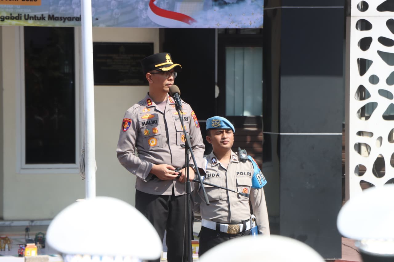 Apel Pengamanan Suroan dan Pengesahan Warga Baru Pencak Silat, Ini Penekanan Kapolres Trenggalek