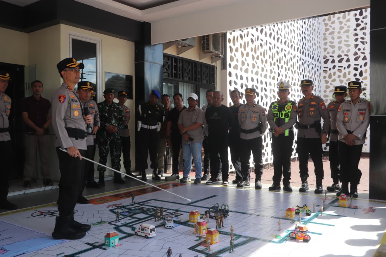 Pimpin Langsung Pengamanan Suroan, Kapolres Trenggalek Paparkan Strategi dan Langkah Tindak Pengaanan