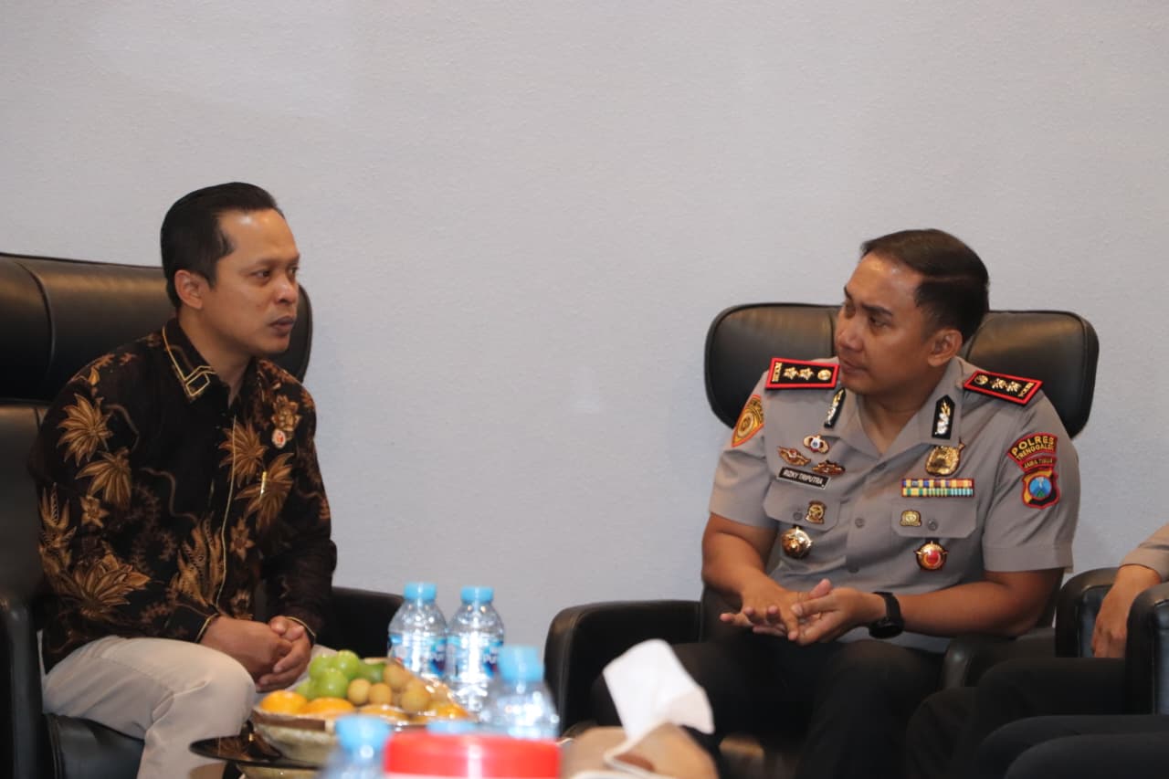 Audiensi bersama Bawaslu, Kapolres Trenggalek: Jalin silaturahmi, dan Sinergitas